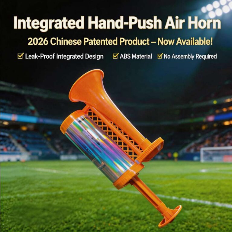 Air Horns Integrated Hand-Pumped Air Horn